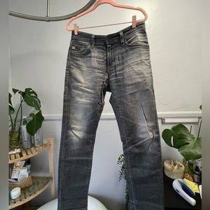 Mens Dark Wash denim Jeans